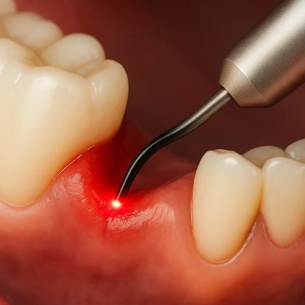 Parodontose Behandlung mit Laser